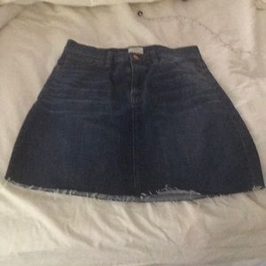 Jean skirt